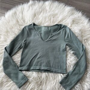 Rue 21 Women's Green Long Sleeve Top